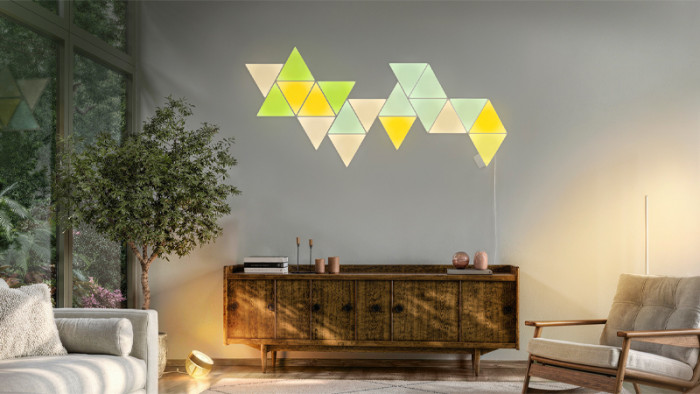 Philips Hue und Nanoleaf arbeiten zusammen. (Bild: Signify)